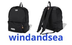 WIND AND SEA ブラック バックパック m67715661177_1.jpg?1707085434