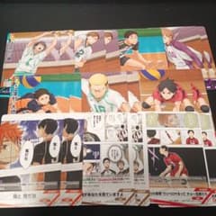 バボカ ハイキュー プロモ　プロモパック　1弾　各種2枚セット　各2枚ずつ バボカ ハイキュー プロモ プロモパック 1弾 各種2枚セット 各2枚ずつ