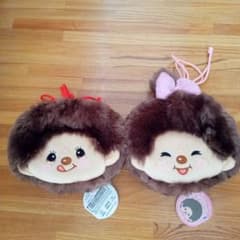 モンチッチ 窓付きぬいぐるみ巾着 2種セットのサムネイル