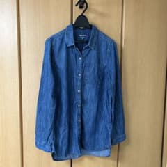 GapKids デニムブルー 長袖シャツ XXL 160のサムネイル