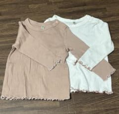 EL FIN DOLL リブメロウ長袖Tシャツ 2枚セット 70-80のサムネイル