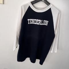 TENDERLOIN テンダーロイン ラグラン 七分袖 カットソー サイズL 希少 テンダーロイン ラグラン 七分袖 ロゴ サイズXL - メルカリ