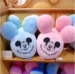ミッキーバルーン　クッション　ピンク&ブルーセットのサムネイル