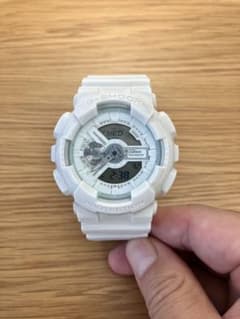 G-SHOCK GA-110BC フルホワイト インデックス 銀針のサムネイル