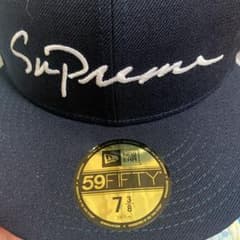 supreme Classic Script new era NAVYのサムネイル