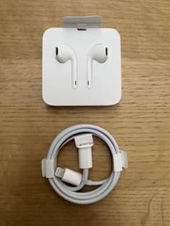 Apple純正 有線イヤホン iPhone 充電 タイプCライトニングケーブルのサムネイル