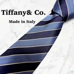 ティファニー ネクタイ アーガイルサザーランド イタリア製 シルク