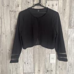 SHEIN ボレロ カーディガン ブラックのサムネイル