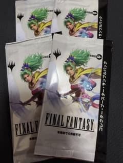 mtg 　ファイナルファンタジーコラボ　コレクターブースターサンプルパック4つ MTG 未開封 FF コレクターブースター サンプルパック 4セット 日本語版