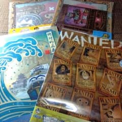 ONE PIECE 원피스 클리어 파일 세트