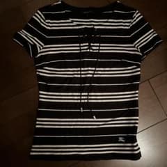 BURBERRY LONDON ボーダー レースアップ 半袖 Tシャツのサムネイル