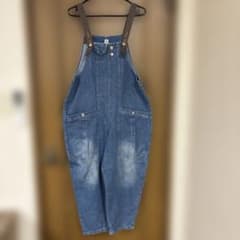デニムサロペット Mサイズ ブルーのサムネイル