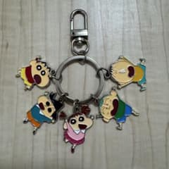 クレヨンしんちゃん　５人　キーホルダーのサムネイル