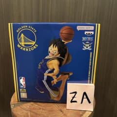 ワンピースベースショップ NBA ウォーリアーズ ルフィ フィギュア 未