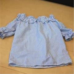 オフショル ボーダーのサムネイル