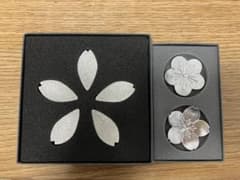 能作　桜の箸置き 2個セットのサムネイル