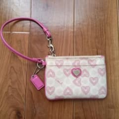 COACH ハート柄 カードケース リストレットのサムネイル