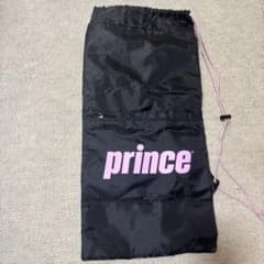 prince ラケットバッグ 黒 ピンクのサムネイル