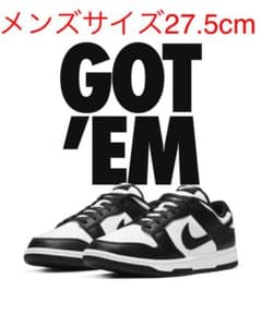NIKE Dunk Low BLACKのサムネイル