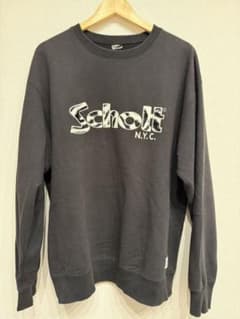 Schott N.Y.C. スウェット ブラック　XLのサムネイル