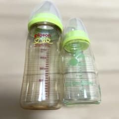PigeonとChuChuBaby 哺乳瓶 2本セット 240ml、150mlのサムネイル