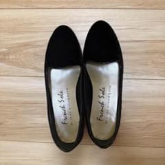 French Sole ベロア ローファー ブラック 37のサムネイル