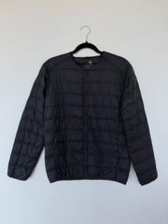 【美品】ワークマン/ウォッシャブルフュージョンダウンブラック Sのサムネイル