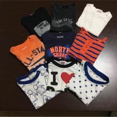 Tシャツ80㎝9枚セットのサムネイル