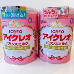 アイクレオ バランスミルク 粉ミルク800g2缶セット - メルカリ