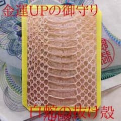 白蛇のお守りのサムネイル