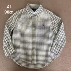 ラルフローレン　チェック シャツ 2T 90㎝のサムネイル
