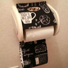 パン柄☆トイレットペーパーホルダーカバー　ニコアンド　スタジオクリップ系のサムネイル