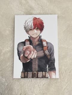 僕のヒーローアカデミア ヒロアカ 轟焦凍 特典 42巻 イラストカード