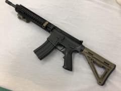 次世代　M4 東京マルイ　　マーク18 ハンドガードカスタム　マグプルストックのサムネイル