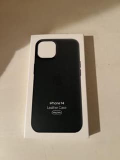 Apple iPhone14 Leather Case Forest Greenのサムネイル