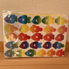 魚型アルファベットおふろポスターセットのサムネイル