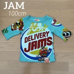JAM Tシャツ 100cm 7分袖 子供服 キッズ ジャム 男の子 女の子のサムネイル