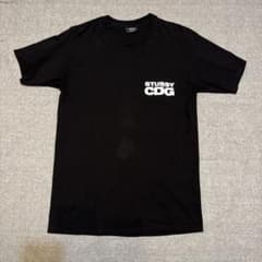 STUSSY CDG コラボ Tシャツ ブラック Sのサムネイル