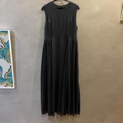 FOXEY ノースリーブ ロングワンピース ダークネイビーのサムネイル
