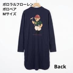 ポロラルフローレン ポロベア ロンTワンピース ネイビー Mサイズのサムネイル