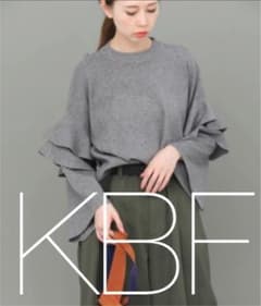 きっき様専用◎KBF ケービーエフ フリルニットのサムネイル