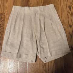 50s ビンテージ dead stock 格子柄 レーヨン ショーツ スラックスのサムネイル