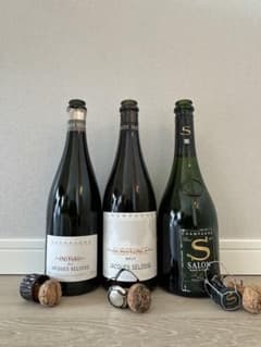 Jacques Selosse , SALON 空瓶3本セット Jacques Selosse , SALON 空瓶3本セット - メルカリ