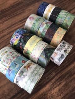 paper message ⭐︎マステ切売⭐︎21種×30cmのサムネイル