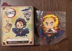 鬼滅の刃 ラバーストラップ 鎹鴉運ばれ隊士 煉獄杏寿郎のサムネイル