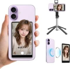 「新品」自撮りモニター 4K ミラーリング WiFiのサムネイル
