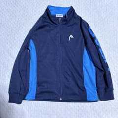 HEAD キッズ ジャージ ジャケット ネイビー ブルーのサムネイル
