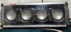 ALPINE SWE-1900 パワードサブウーファー 350W - メルカリ