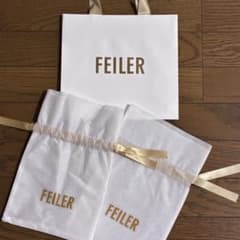 FEILER フェイラー ギフトラッピング 巾着袋 ショップ紙袋 3点セットのサムネイル