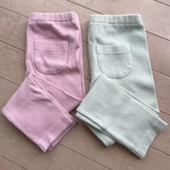 ユニクロ　レギパン　90と100のサムネイル